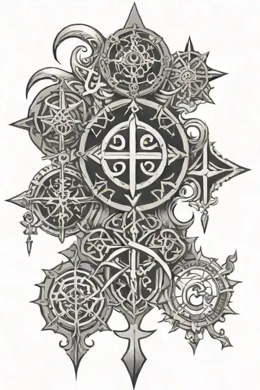 religious symbols - Variation 2