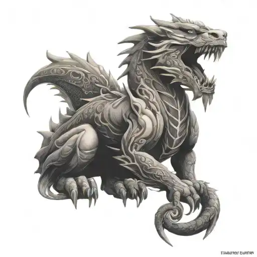 Leo Dragon - Variation 3
