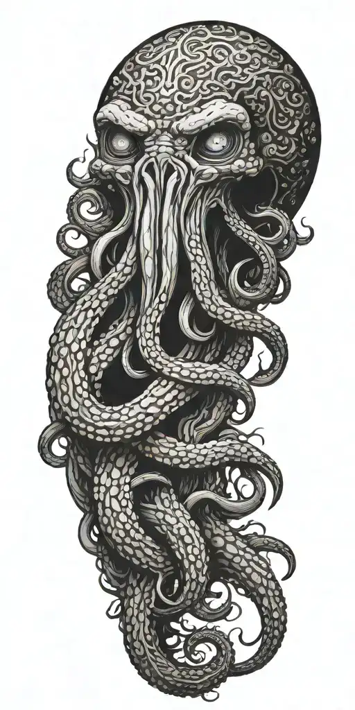 cthulhu tentacles - Variation 2