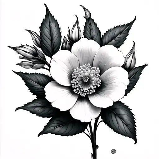 primrose flowers inside - Variation 2