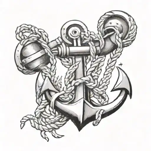 military anchor  - Variation 4