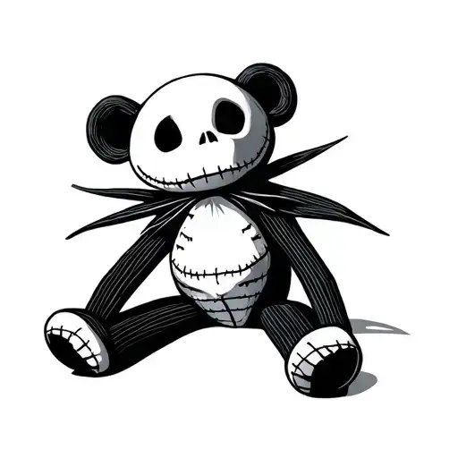 teddy bear jack skellington - Variation 2