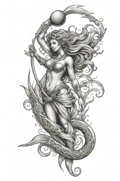 aquarius, zodiac, mystical