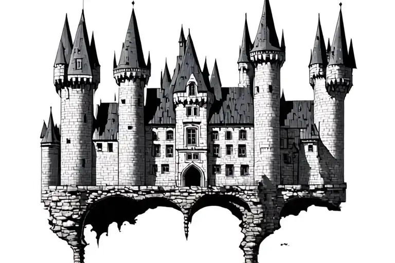 Hogwarts castle - Variation 2