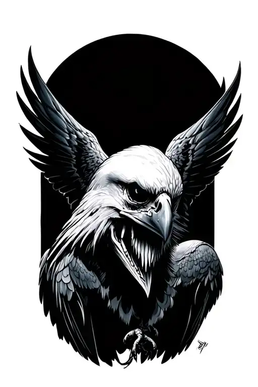 undead raven - Variation 2