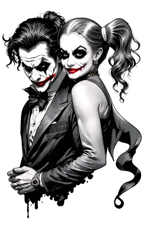 joker and harley quinn - Variation 6