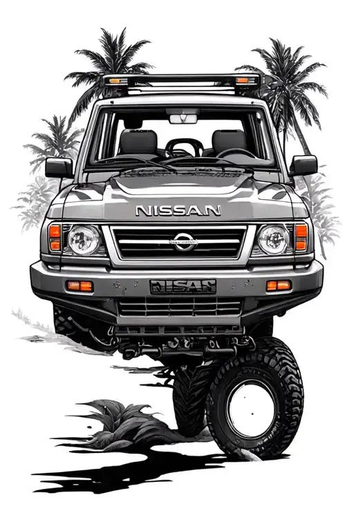 Nissan patrol - Variation 2