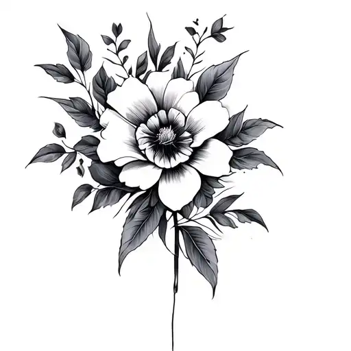 Coverup Floral - Variation 7