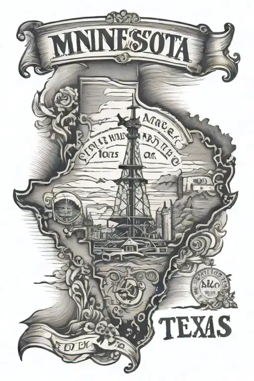 Minnesota Texas old - Variation 2