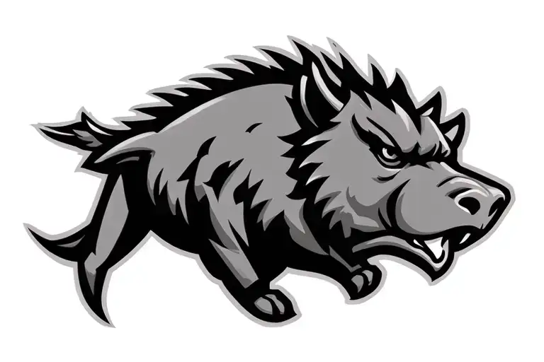 Arkansas razorbacks logo - Variation 2