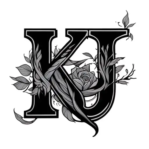 K and J intertwined - Variation 2