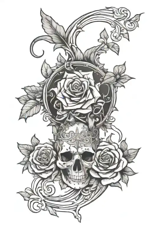 borderline personality disorder, anxiety, bipolar, July, Boston, upper half sleeve, no faces - Variation 2
