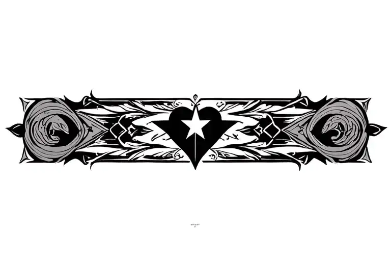 star  and heart - Variation 2