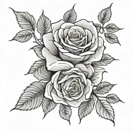 roses blooming - Variation 3