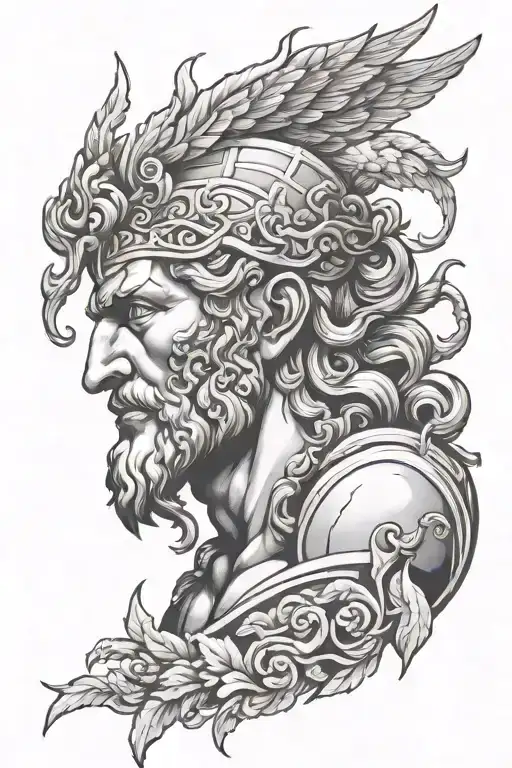 eros Dionysos ares god - Variation 2