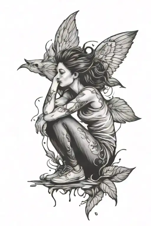 depress anxiety happy depression - Variation 2