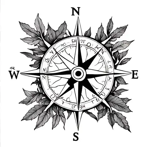 compass rose acacia tree