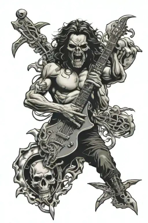 metallica album cover merged