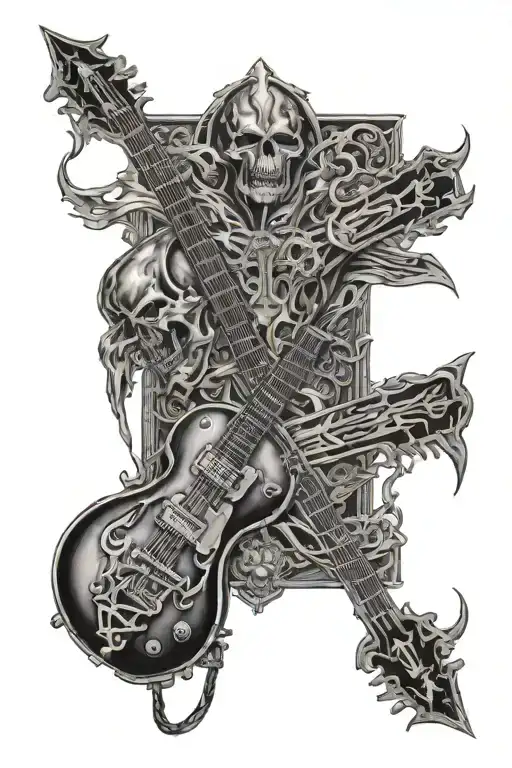 metallica album cover merged - Variation 2